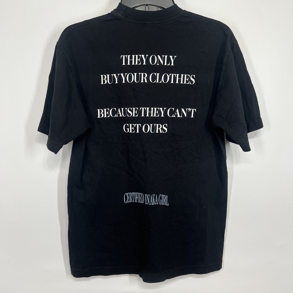 Inaka Power Certified Inaka Boy/Girl T Shirt Mens S Graphic Gorillas Hip Hop Rap - Picture 3 of 7